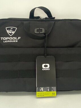 OGIO Pace Pro 10L Briefcase Backpack Top Golf Leagues Logo Laptop Travel Bag NWT
